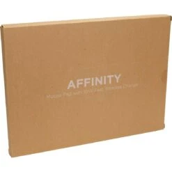 Affinity Mouse Pad With Fast Wireless Charger (12" X 9" X 0.25")