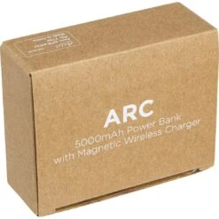 Arc Power Bank With Magnetic Wireless Charger (5000 MAh)