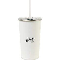 Arlo Classics Stainless Steel Tumbler With Straw (20 Oz.)