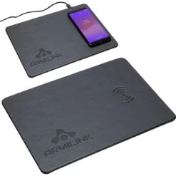 Avalon Mouse Pad With Wireless Charger (10.375" X 7.5" X 0.125")