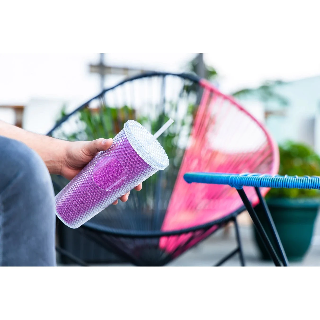 Bux Glitter Tumbler (24 Oz.) - Image 8