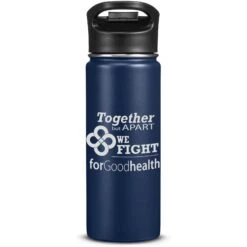 Columbia Double Wall Vacuum Bottle With Sip-Thru Top (18 Oz.)