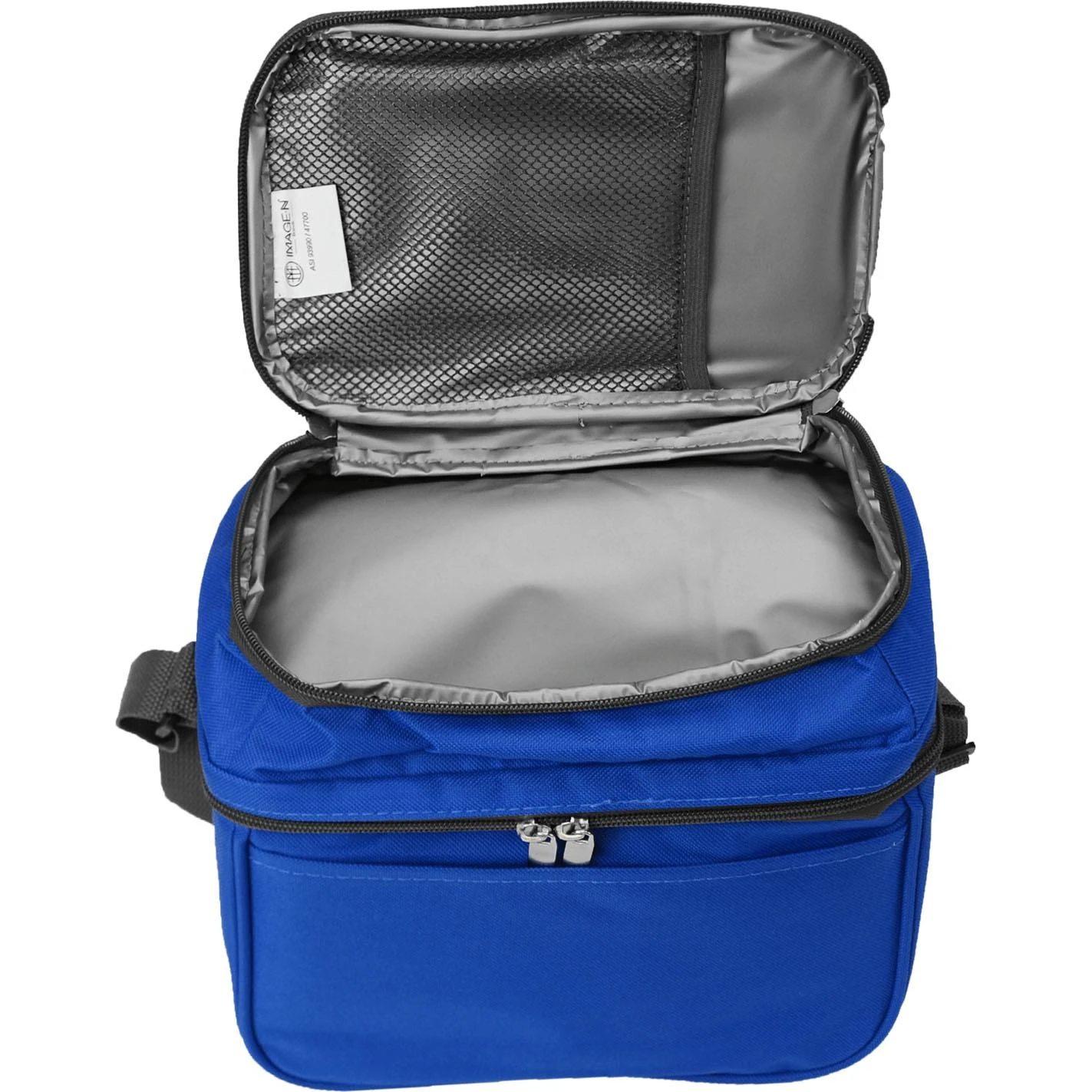 Dual Compartment 6-Can Cooler Tote Bag - Image 4