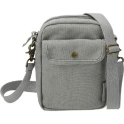 Field And Co Campus Cotton Crossbody Tote