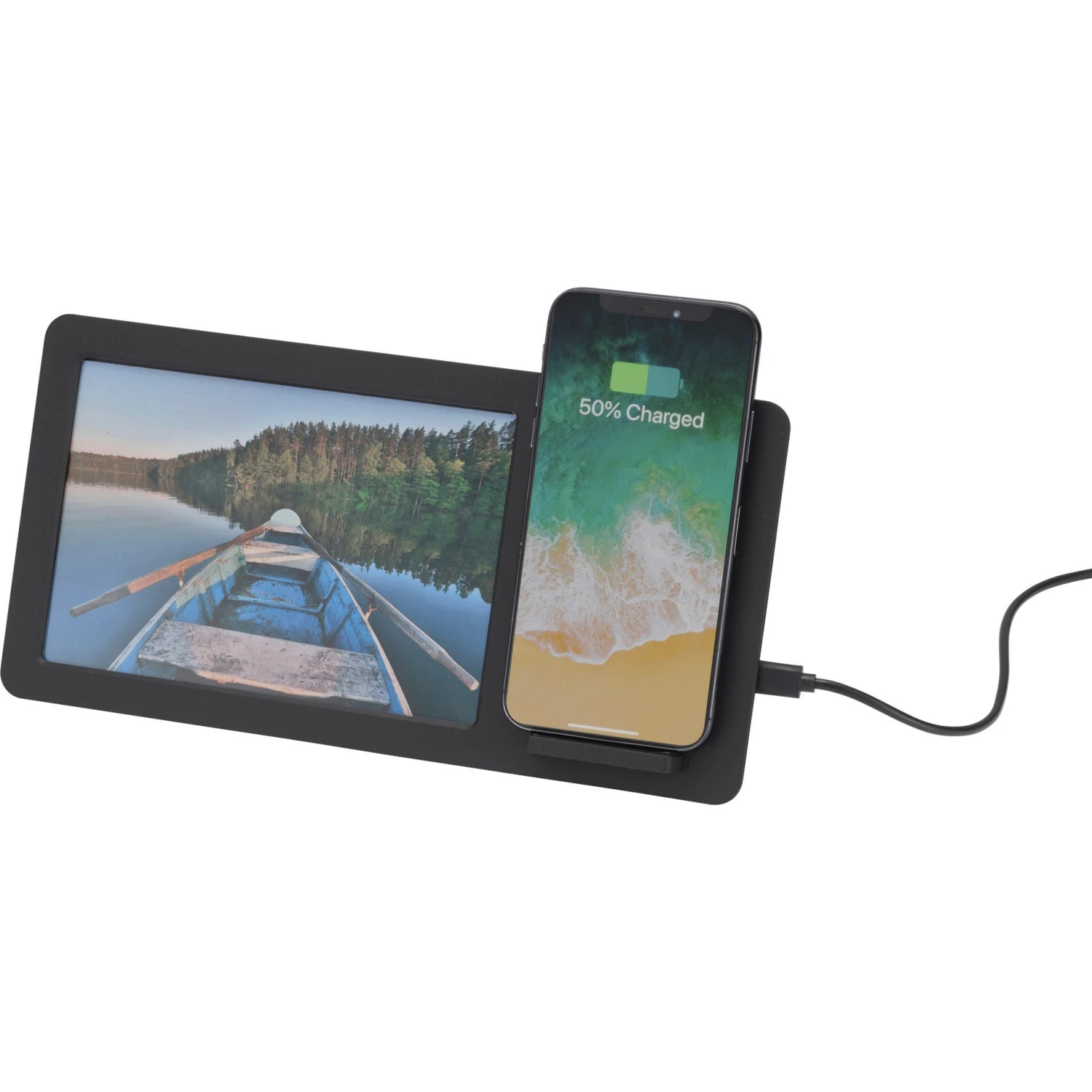 Glimpse Photo Frame With Wireless Charging Pad - Image 3
