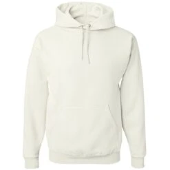 Jerzees Jerzee NuBlend Hooded Sweatshirt (Men's, White)