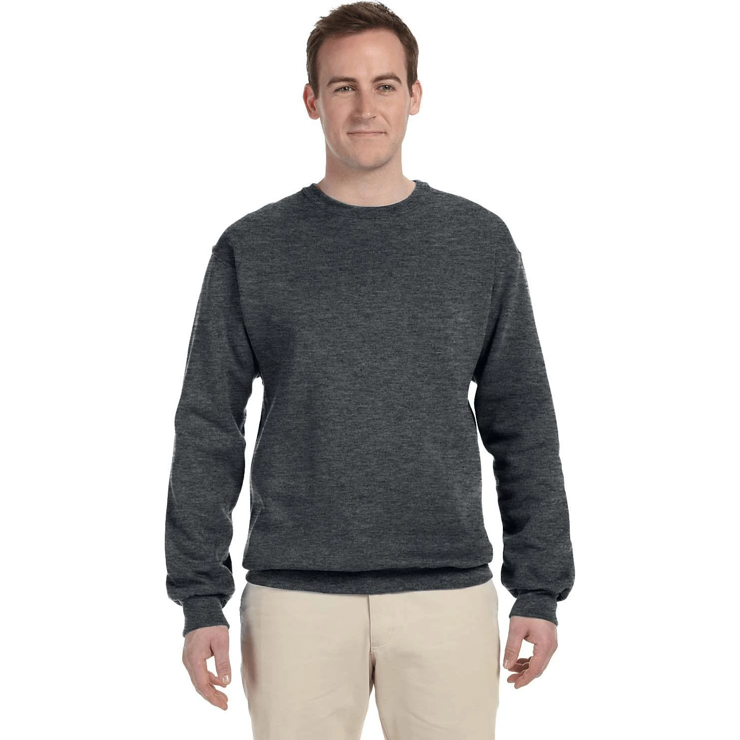 Jerzees Adult NuBlend Fleece Crew Sweatshirt (Men's, Colors) - Image 3
