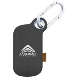 Pebble Carabiner Power Bank (5000 MAh, UL Listed)