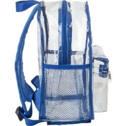 Premium PVC Backpack With Side And Front Pocket