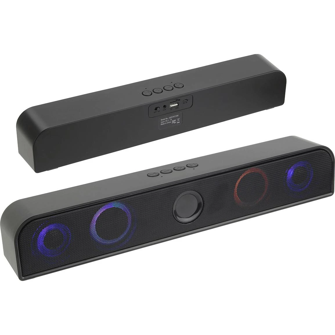 Rhyme Light Up Stereo Speaker Bar