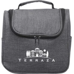 Road Trip Heathered Toiletry Bag