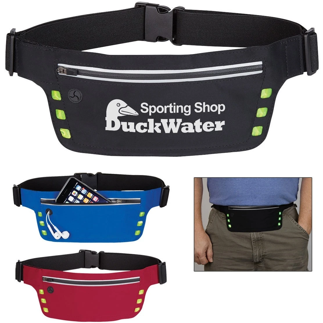 Running Belt With Safety Strip And Lights - Image 5