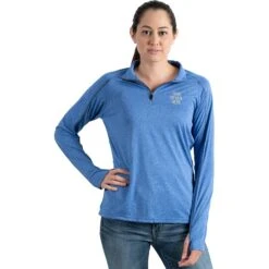 Taza Knit Quarter Zip Sweatshirt By TRIMARK (Women's)
