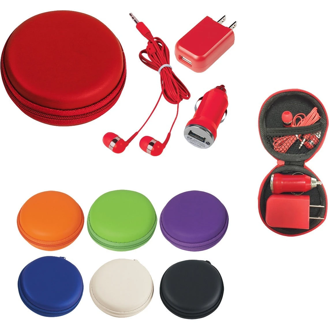 3-In-1 Earbuds Travel Kit - Image 7