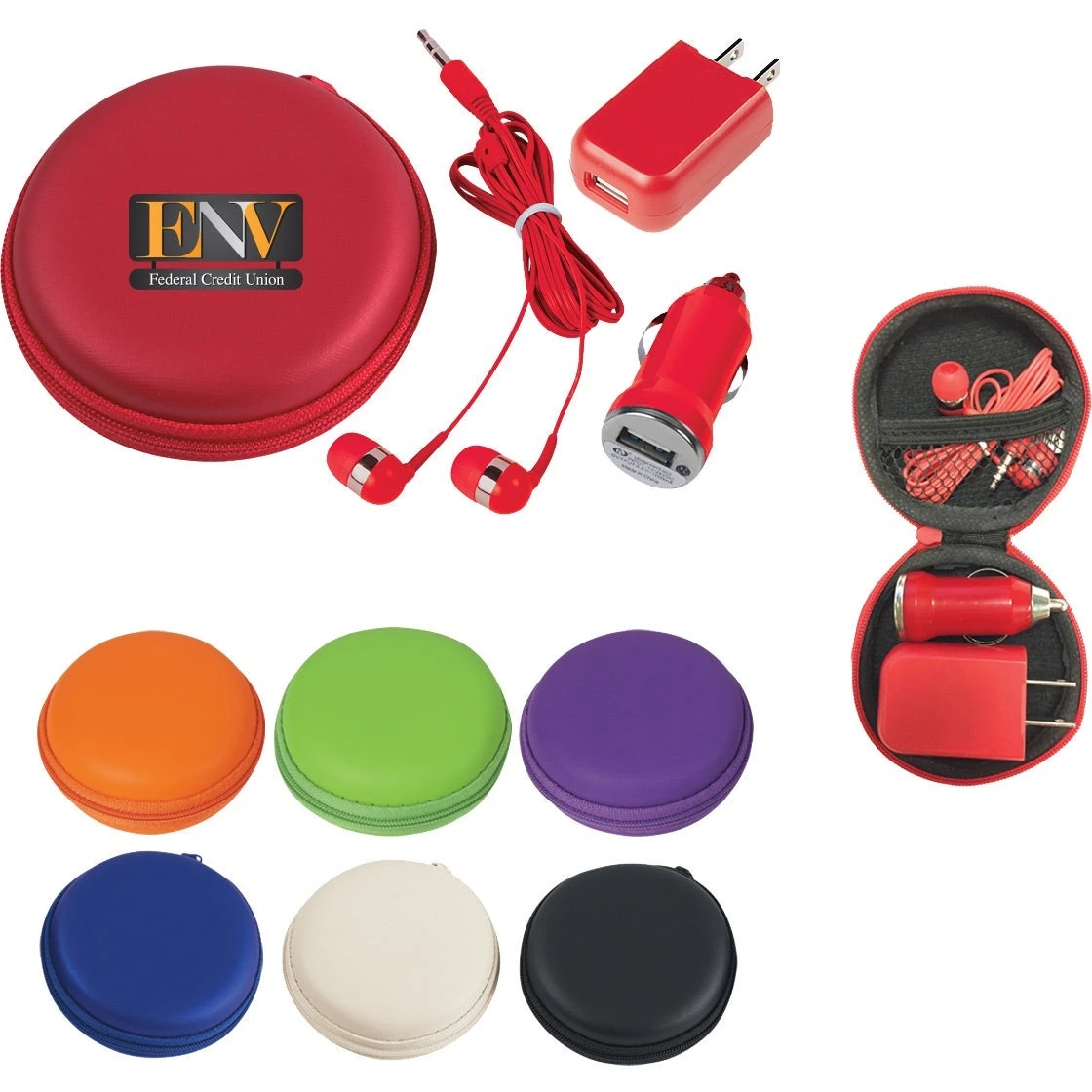 3-In-1 Earbuds Travel Kit - Image 6